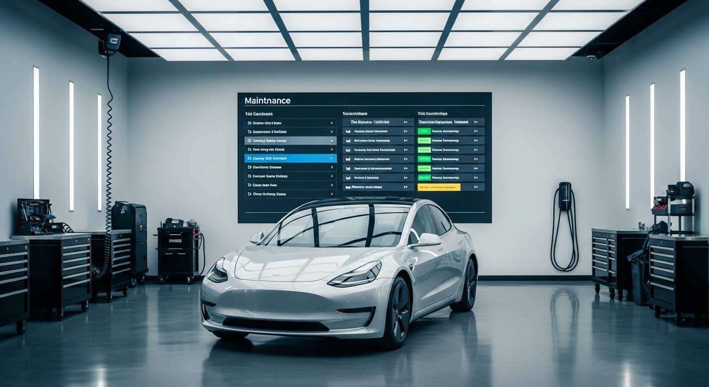 Entretien de votre Tesla : le calendrier complet des maintenances à prévoir
