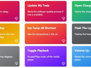 Contrôler la Tesla avec des raccourcis iOS