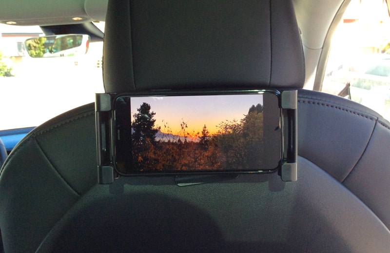 Support Tablette Pour Siège Auto Tesla / Sport - Rotation 360° - Compatible IPad, IPhone 4.7 à 12.9" - Pour Sièges Avant/arrière, Voyages