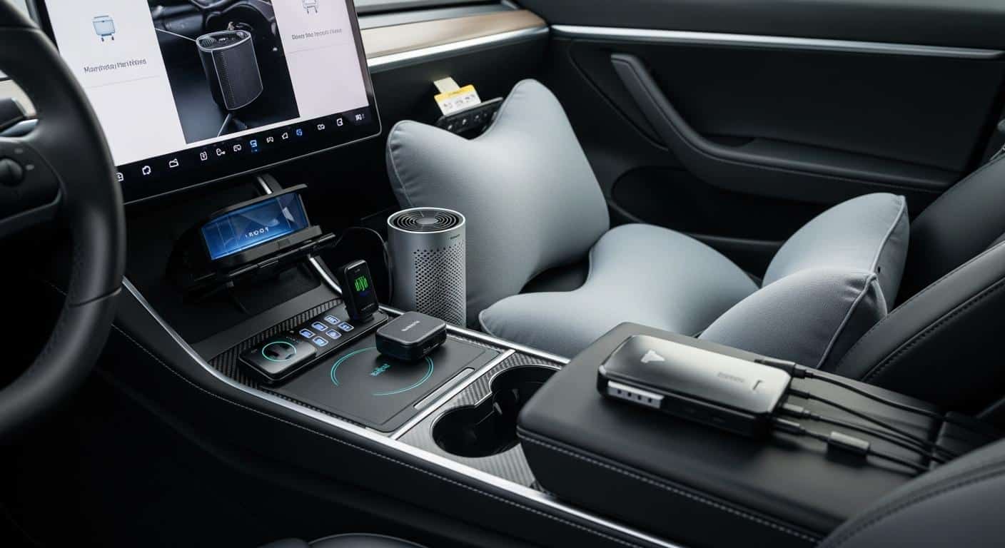Les accessoires Tesla indispensables selon les propriétaires