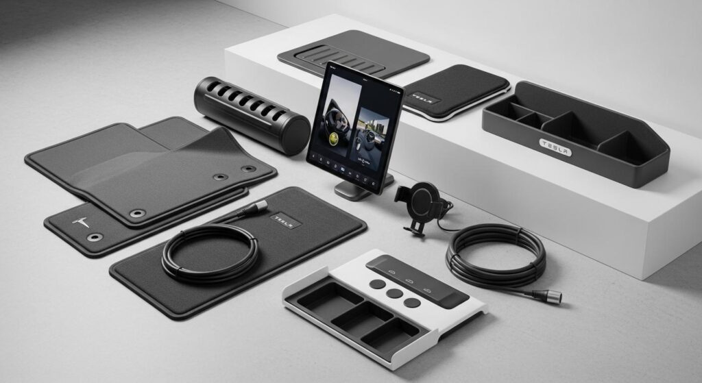 Les accessoires Tesla indispensables selon les propriétaires