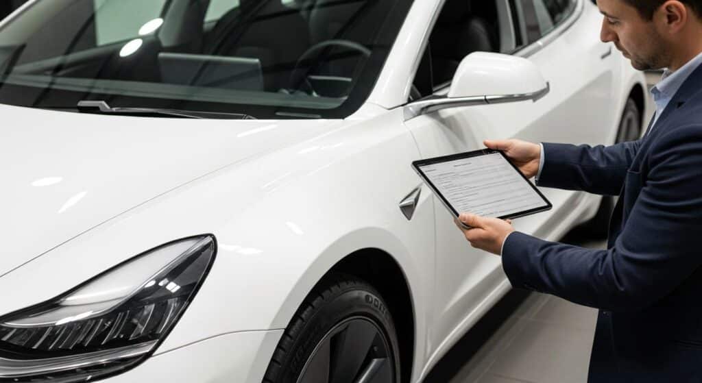 Checklist complète pour réceptionner votre Tesla sans mauvaise surprise