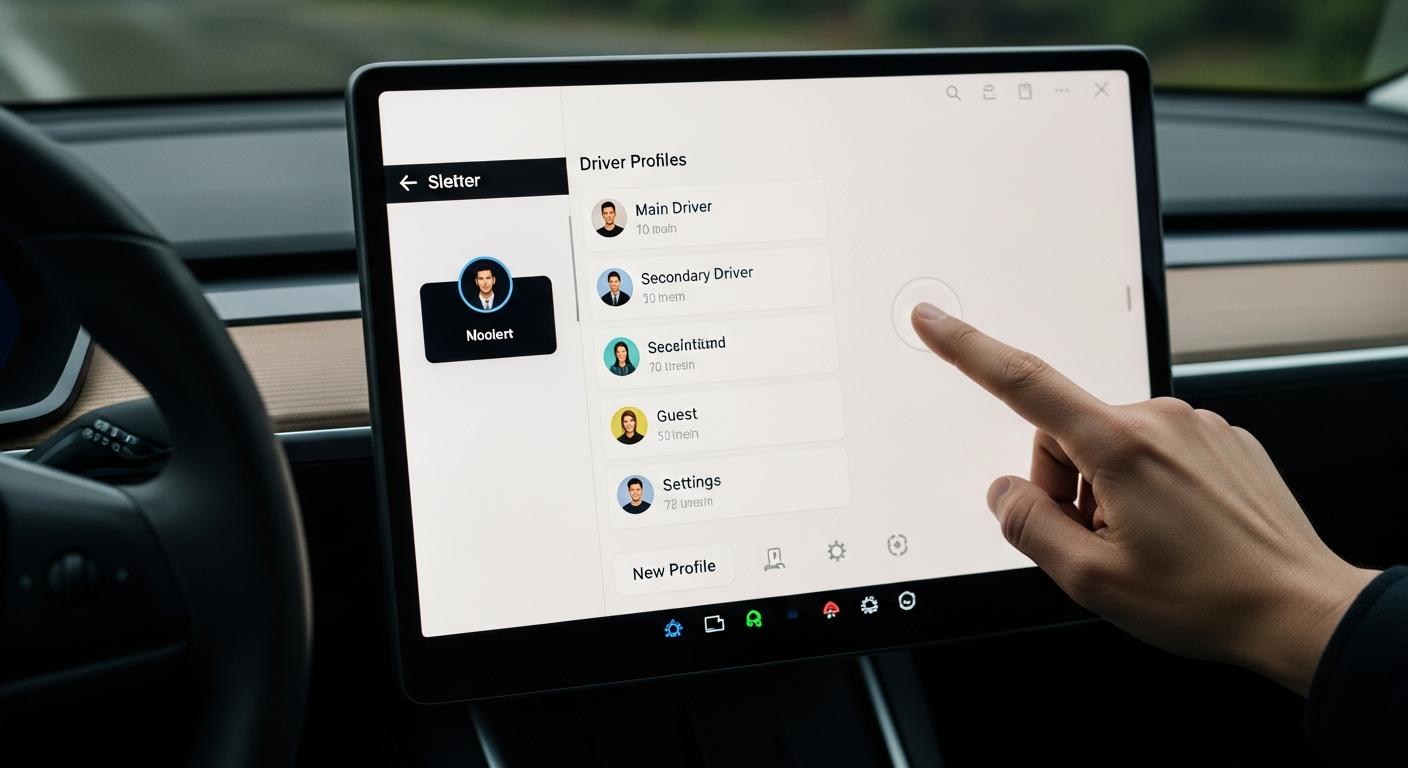 Comment configurer la mémoire de position des sièges Tesla ?