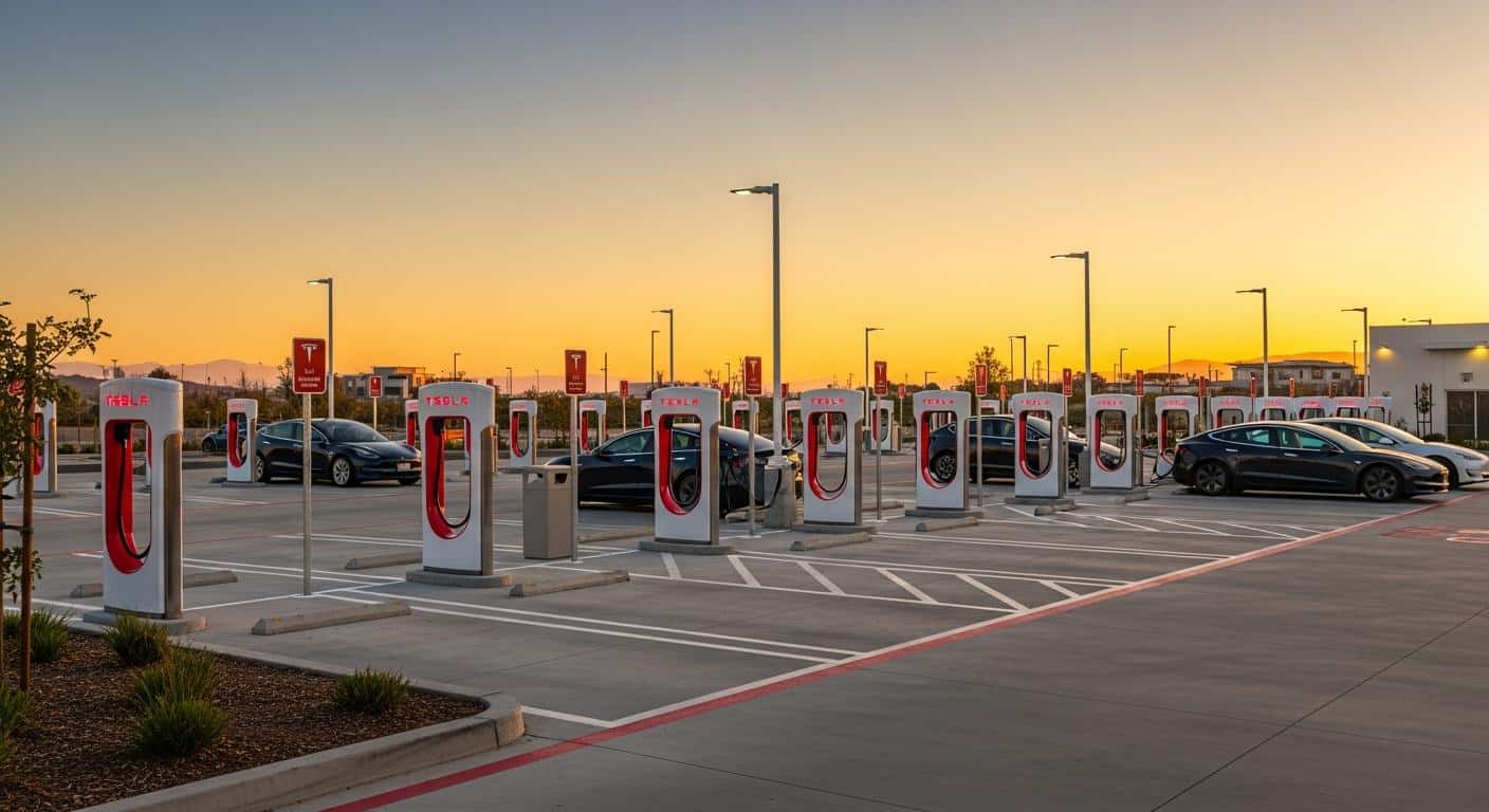 Comment trouver un SuperChargeur disponible sur votre trajet ?