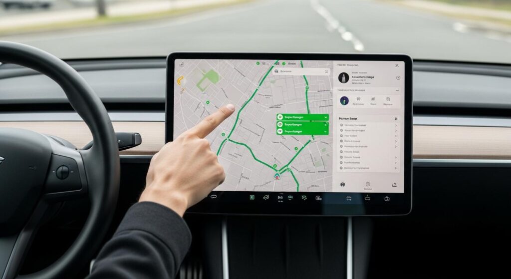 Comment trouver un SuperChargeur disponible sur votre trajet ?