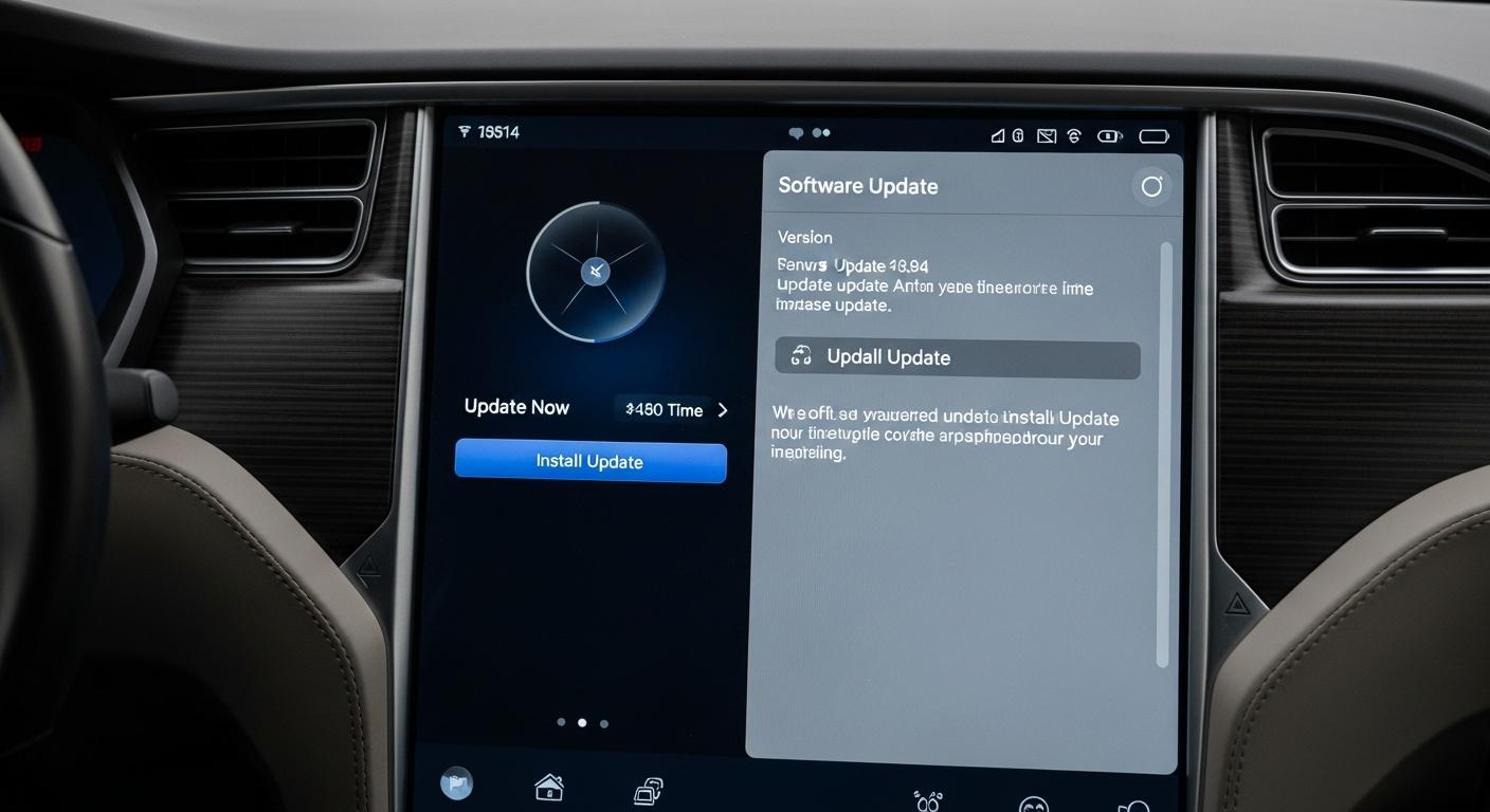 Comment vérifier et installer les mises à jour de votre Tesla ?