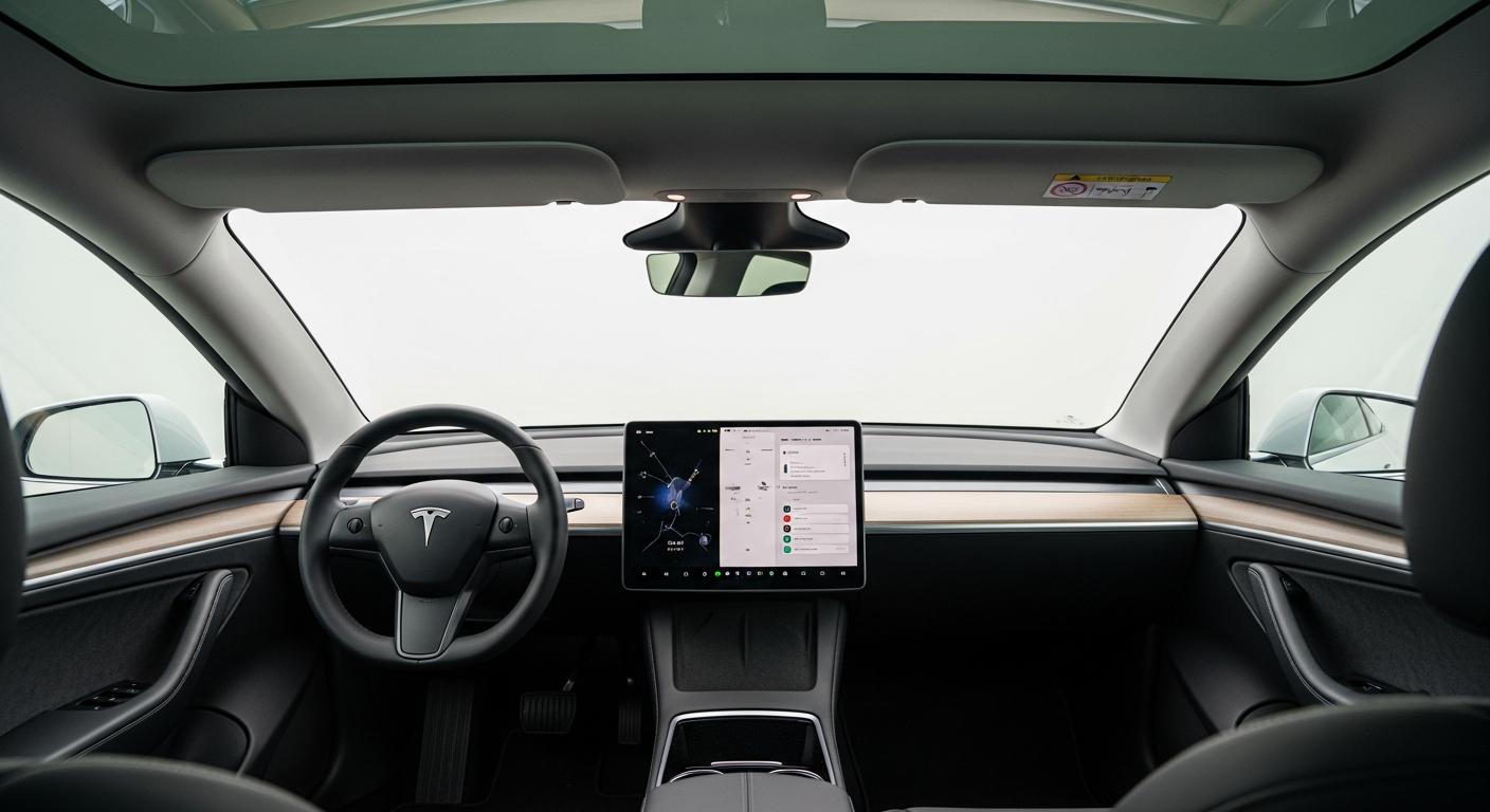 Tesla Model Y 2026 16 Screen And Black Headliner Finally Available 