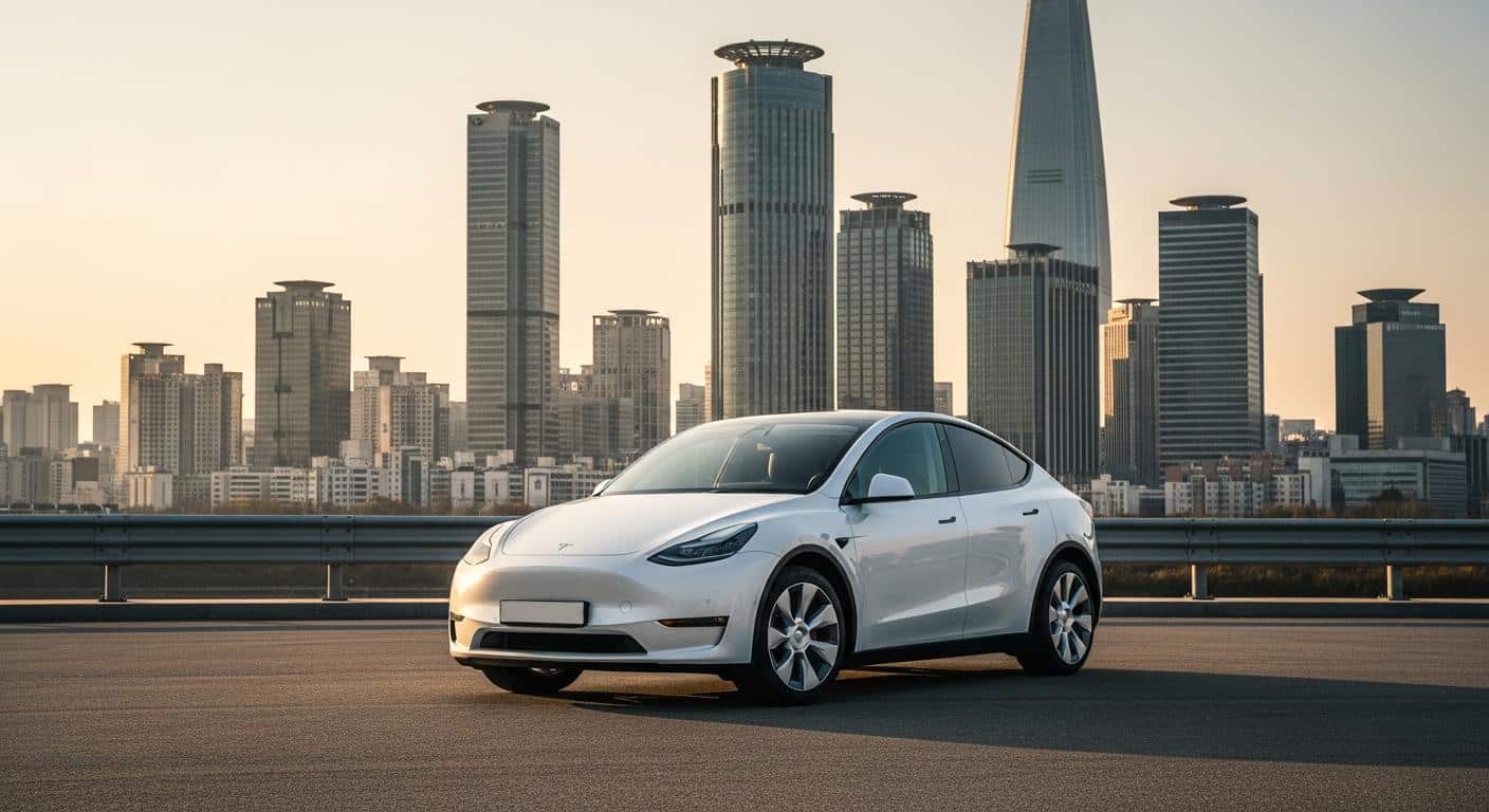 Model Y : La Corée du Sud passe à l'électrique (+50%)