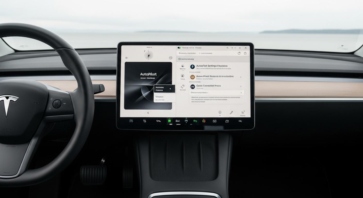 Tesla supprime l'Autopilot gratuit : que change le FSD ?