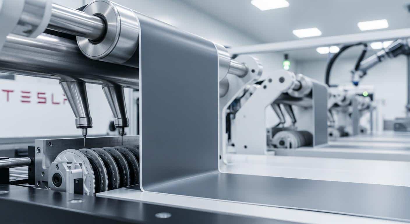 Tesla maîtrise enfin la cathode sèche pour sa batterie 4680