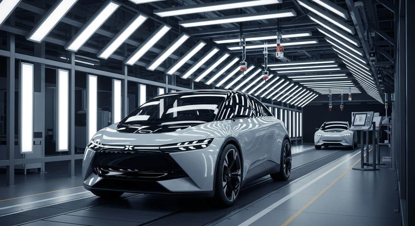 Tesla Cybercab : production lente avant la montée en cadence