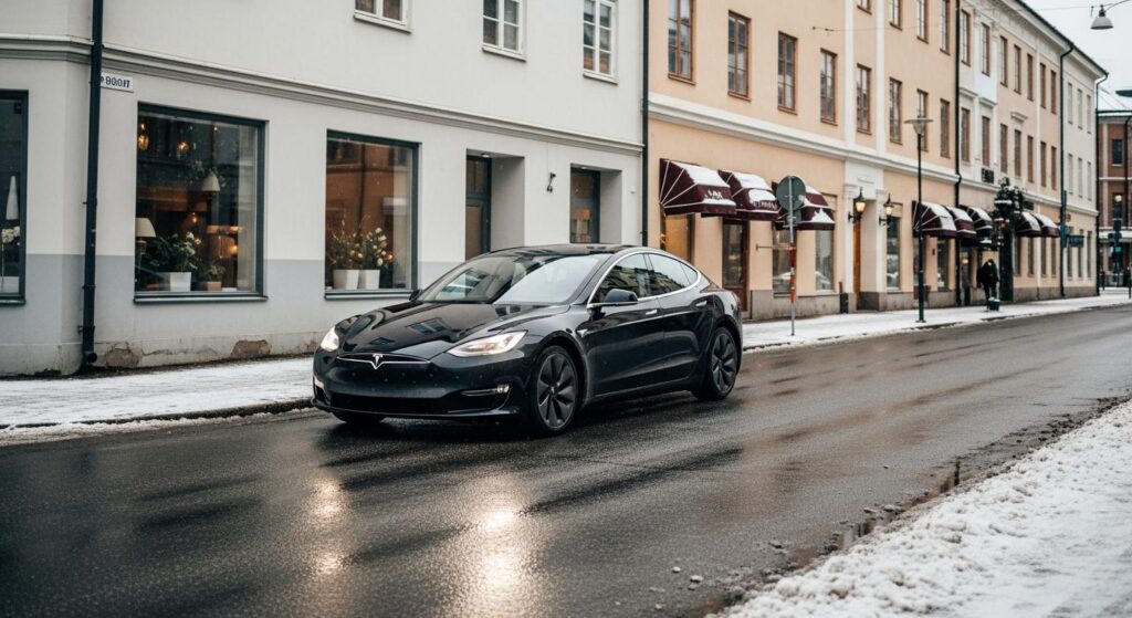 Tesla FSD en Suรจde : premiers tests urbains autorisรฉs