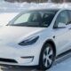 Tesla Model Y : combien de temps pour faire fondre la neige ?