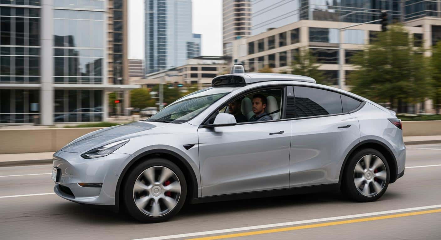 Tesla lance ses Robotaxis sans conducteur à Austin