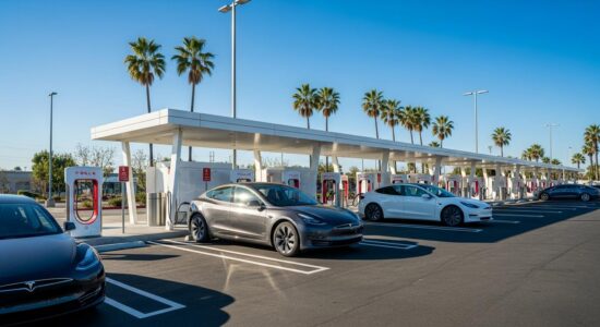 Tesla: 304 Supercharger Stations and 16 Megachargers in California