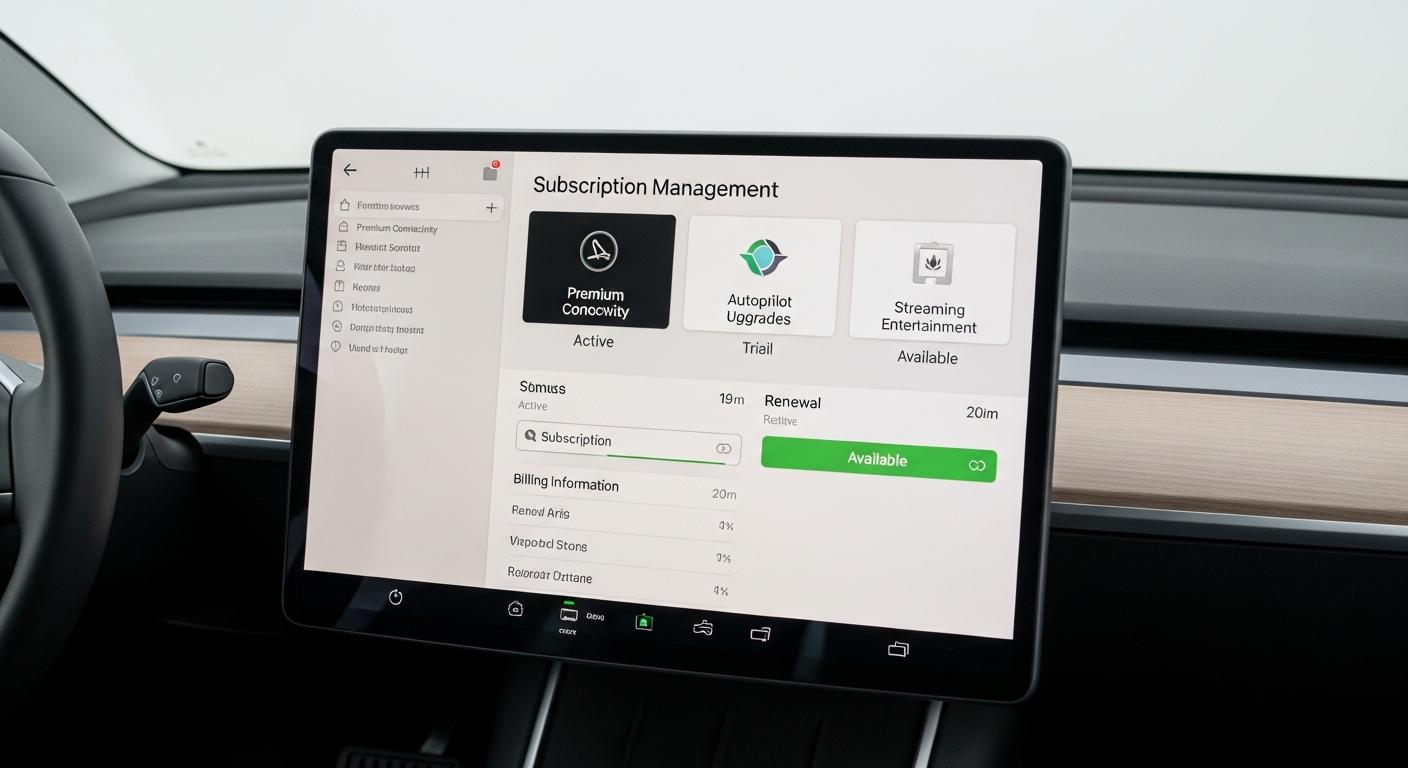 Tesla supprime l'achat FSD : abonnement dès février 2026