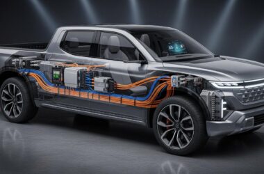 Ford copies the Cybertruck: 48V and gigacastings adopted