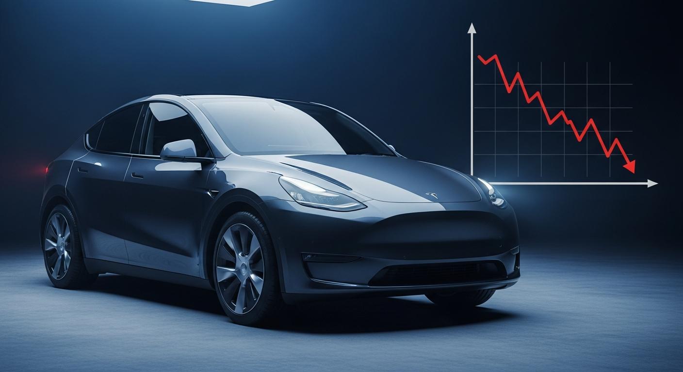 Model Y : leader européen malgré -28% de ventes