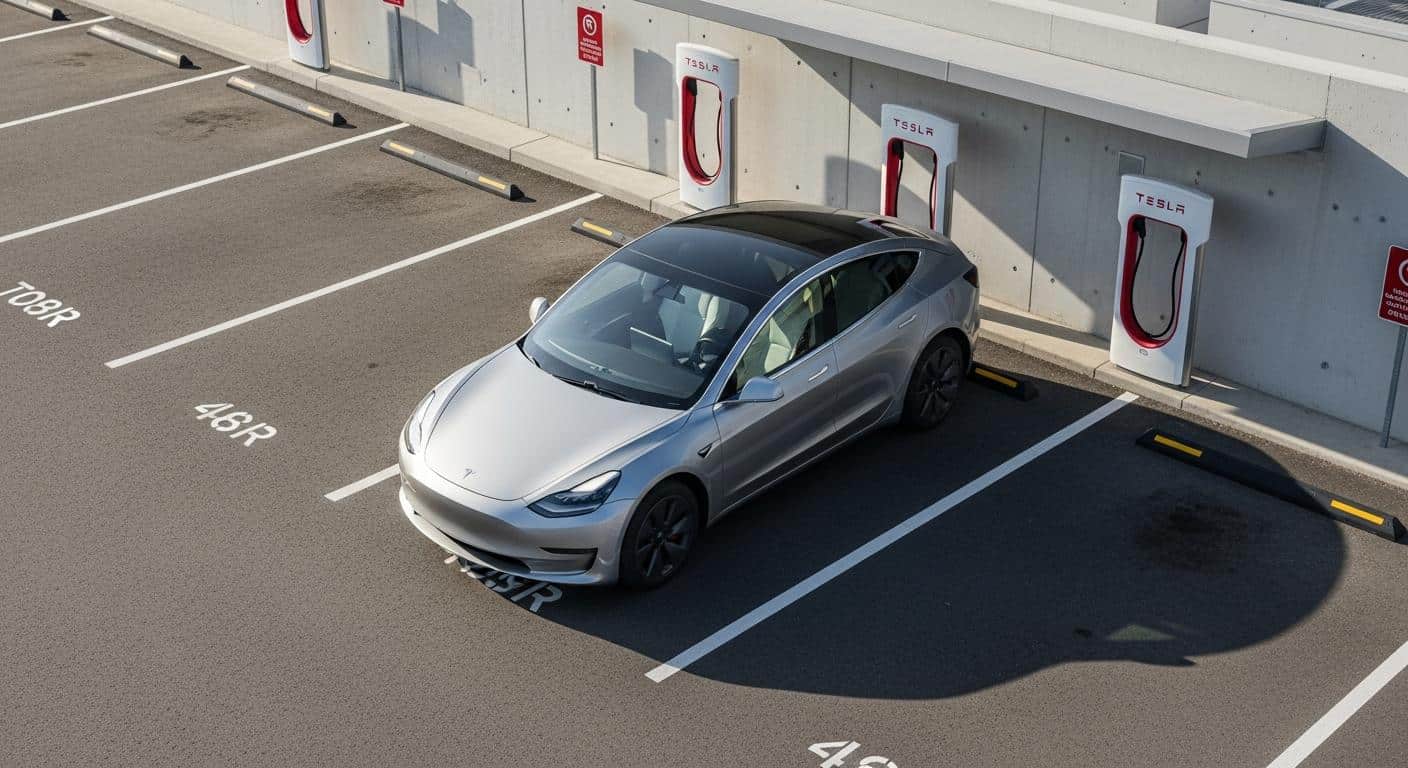 Tesla FSD : commandes vocales pour le stationnement arrive