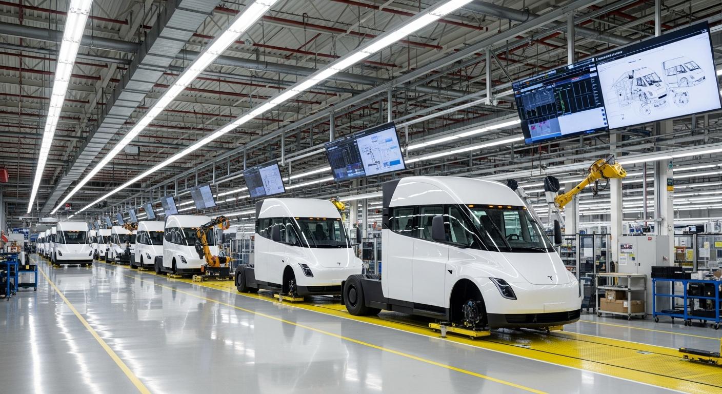 Tesla Semi : specs techniques et autonomie révélées