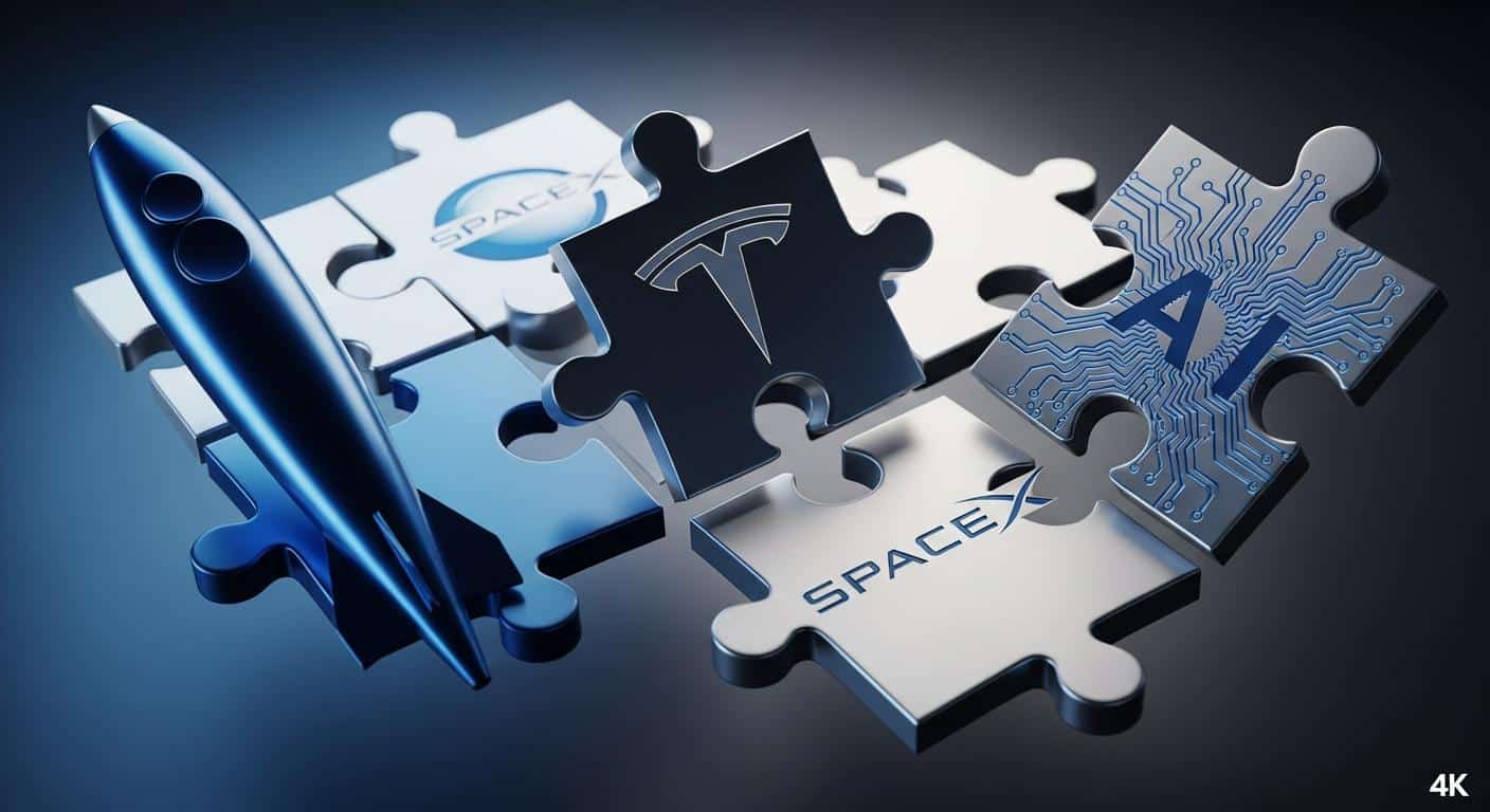 Tesla bientôt absorbée par SpaceX-xAI ? L'empire Musk unifié