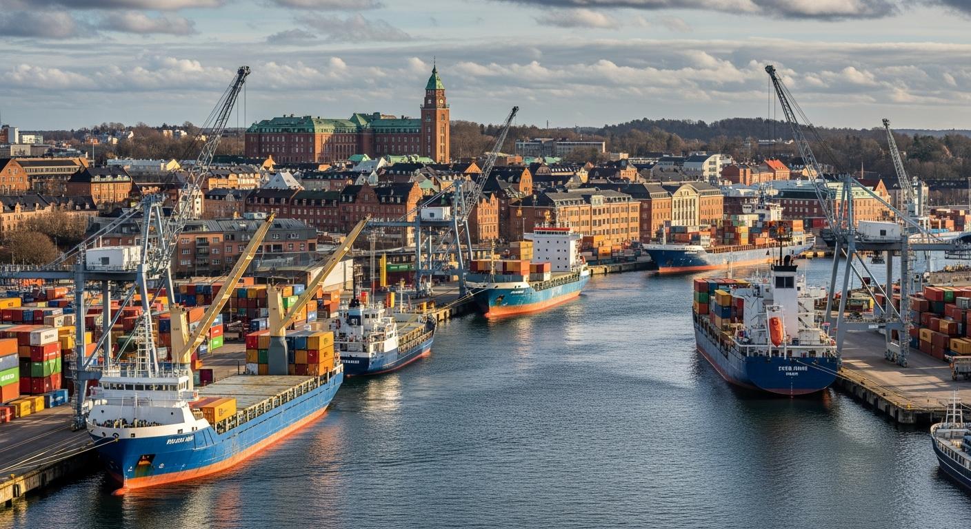 Tesla Suède : tensions au Port de Trelleborg