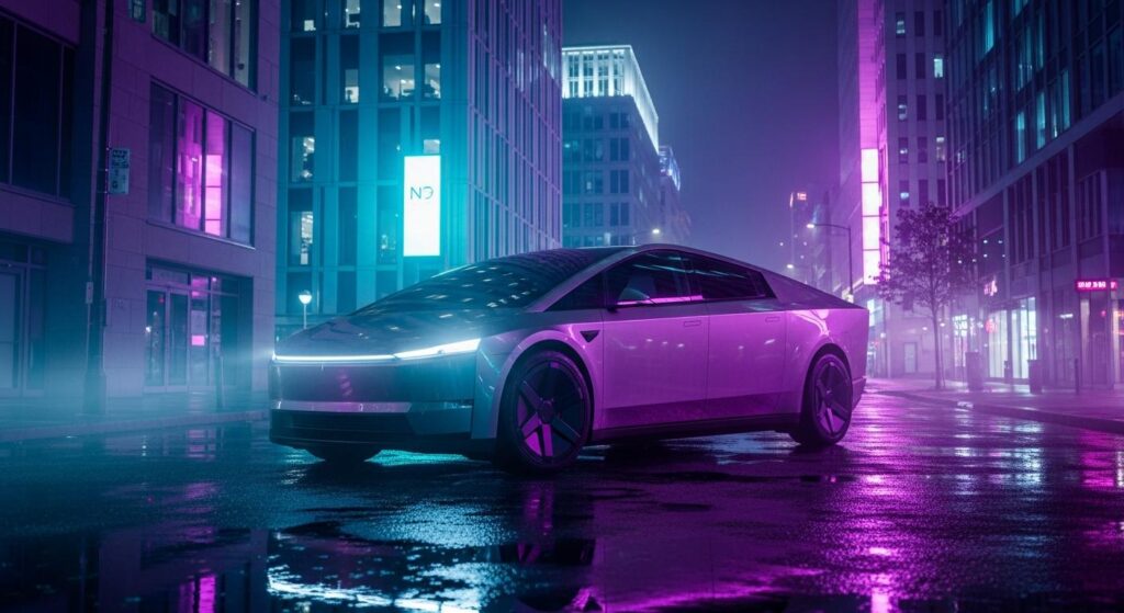 Cybercab : Tesla adopte un logo Robotaxi graffiti