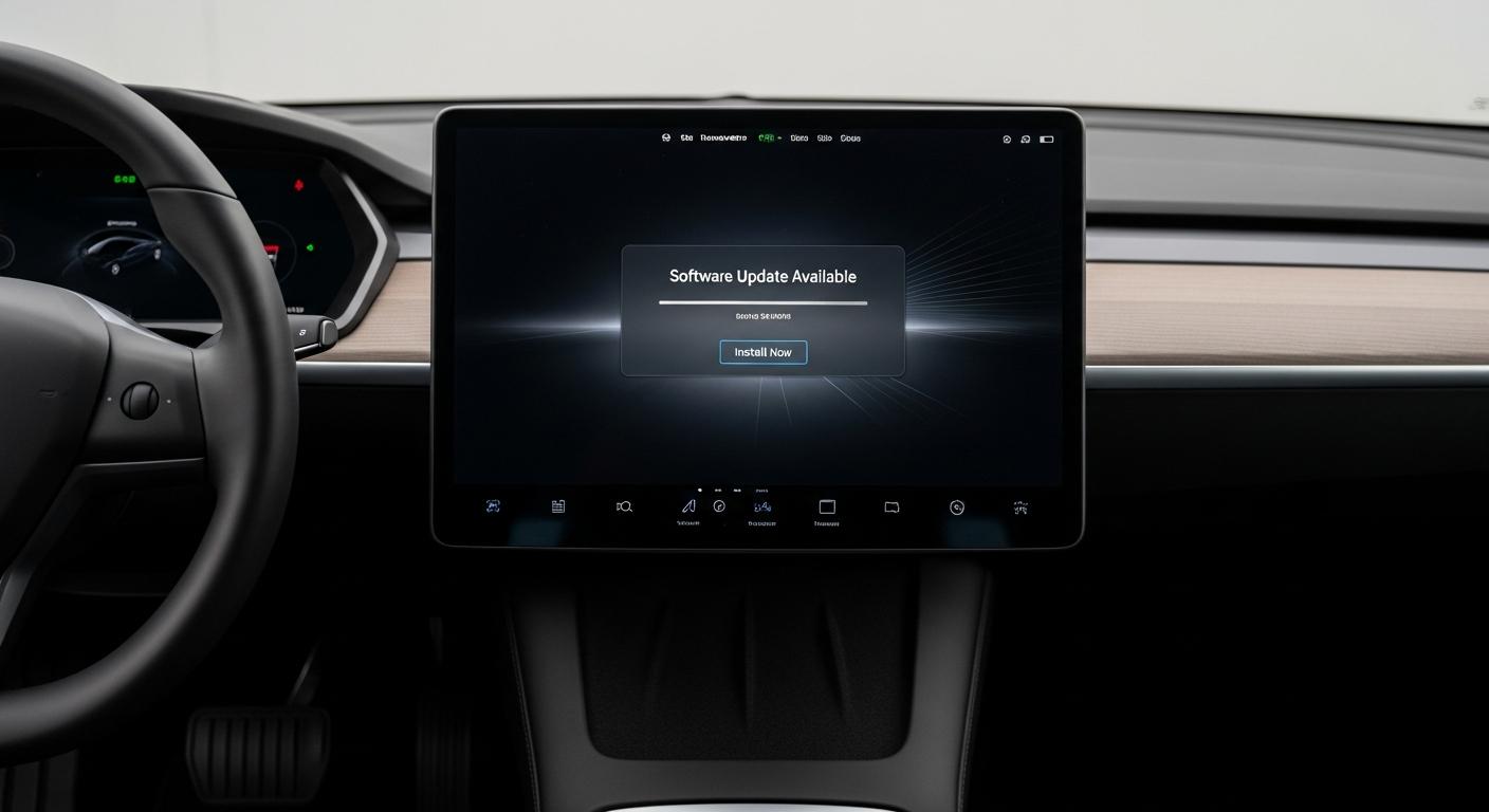 Départ Tesla OTA : quel impact sur tes mises à jour ?