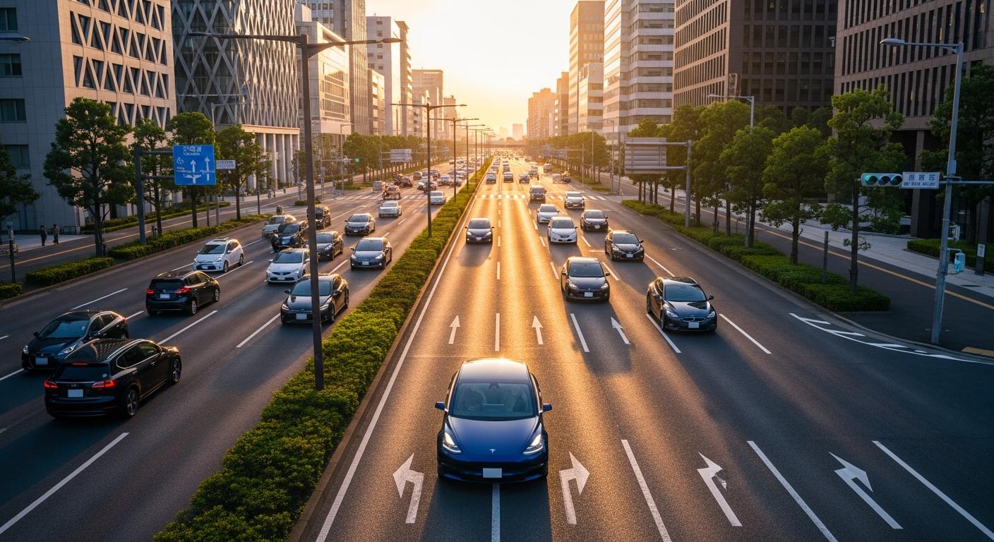 FSD Tesla au Japon en 2026 : 40 000 véhicules prêts