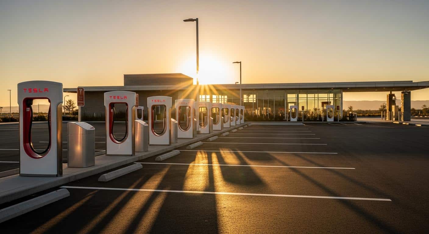 Superchargeur V4 pliant : pourquoi ça change tout pour Tesla