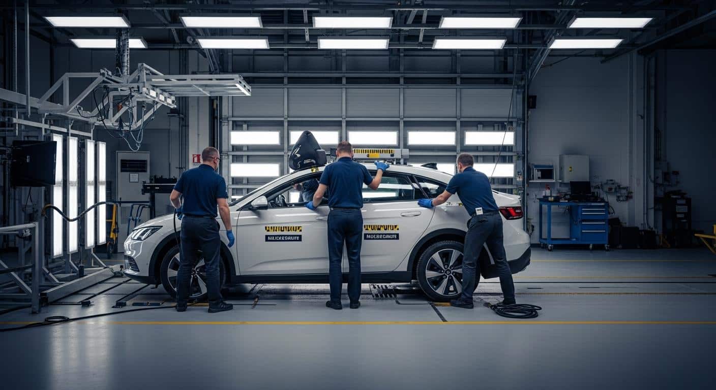 Tesla Cybercab : 25 unités produites avant avril 2026