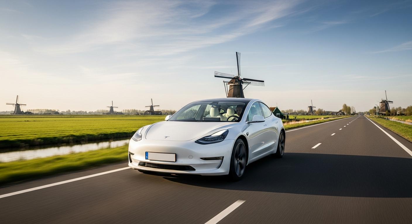 Tesla FSD arrive en Europe : les Pays-Bas ouvrent la voie