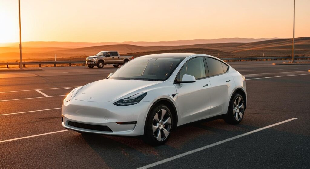 Tesla Model Y : 3 รtats conquis face ร Ford F-Series