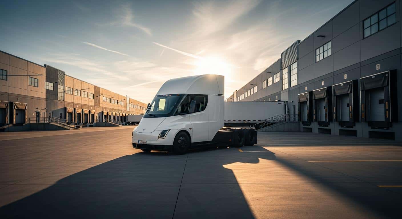 Tesla Semi : pourquoi les routiers américains l'adorent