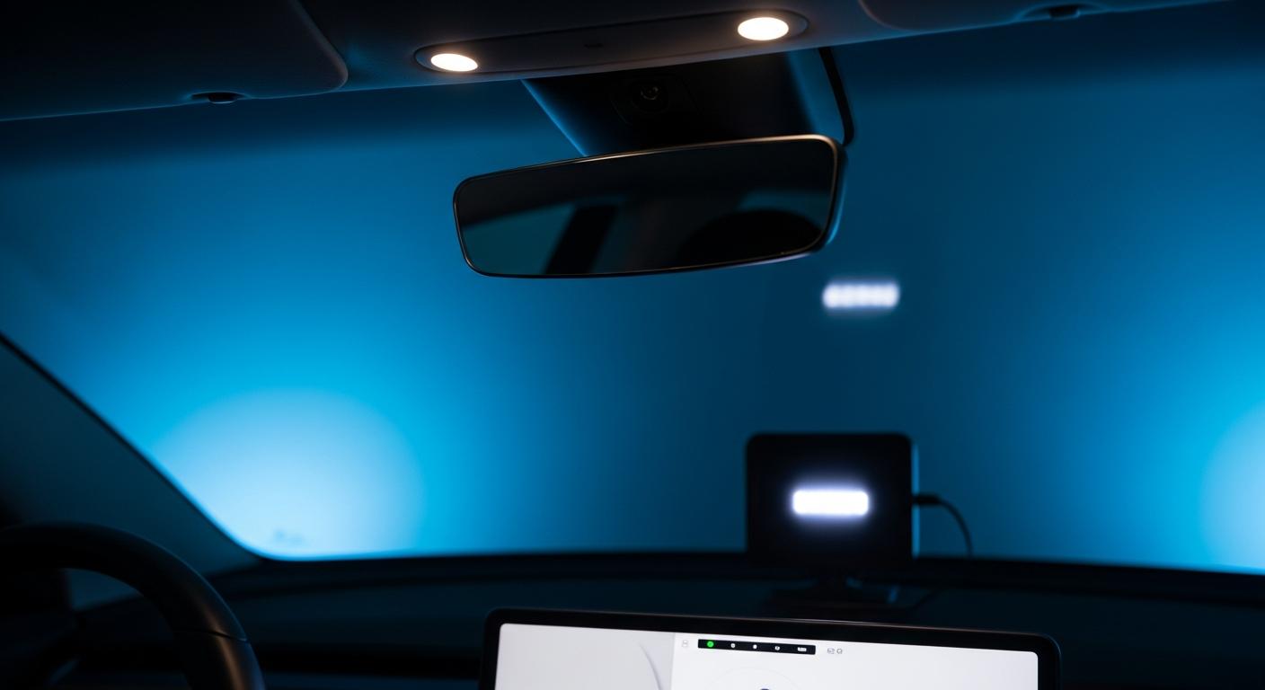 Caméra habitacle Tesla : elle détecte votre âge ?