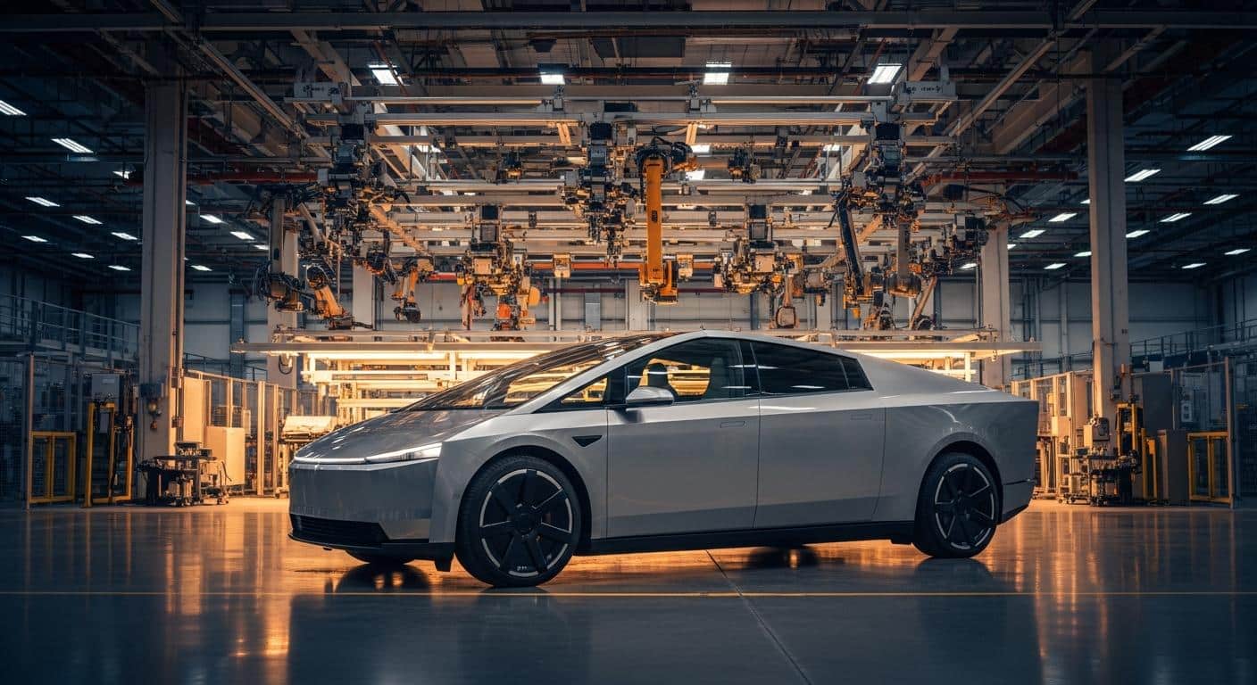 Cybercab en production série à Giga Texas : la preuve