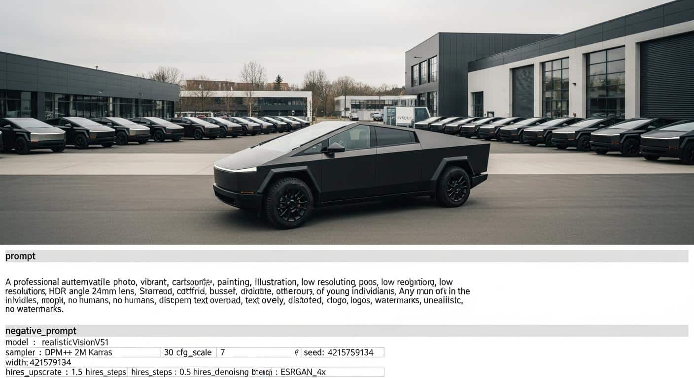 Cybertruck : SpaceX a acheté 1 véhicule sur 5