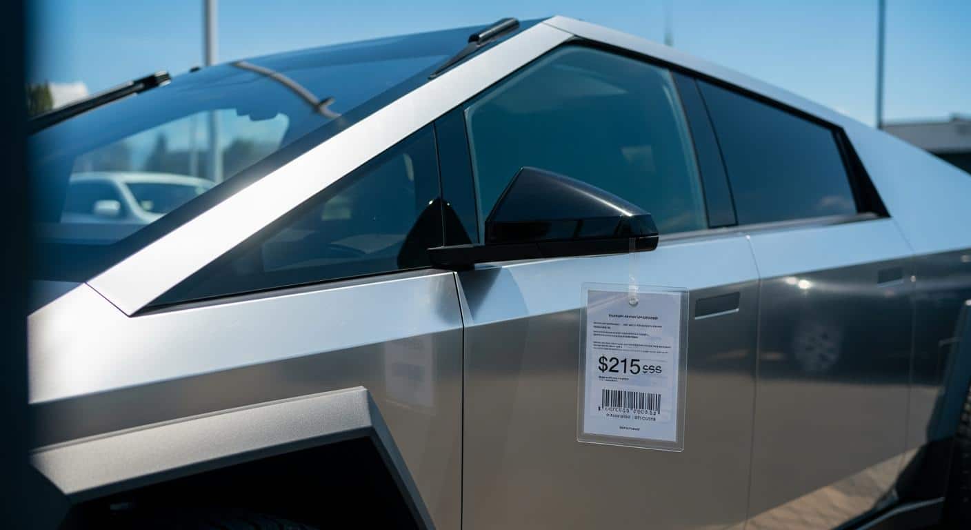 Cybertruck : SpaceX a acheté 1 véhicule sur 5