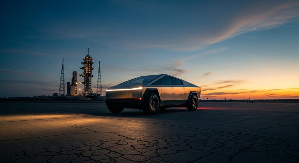 Cybertruck : SpaceX a achetรฉ 1 vรฉhicule sur 5