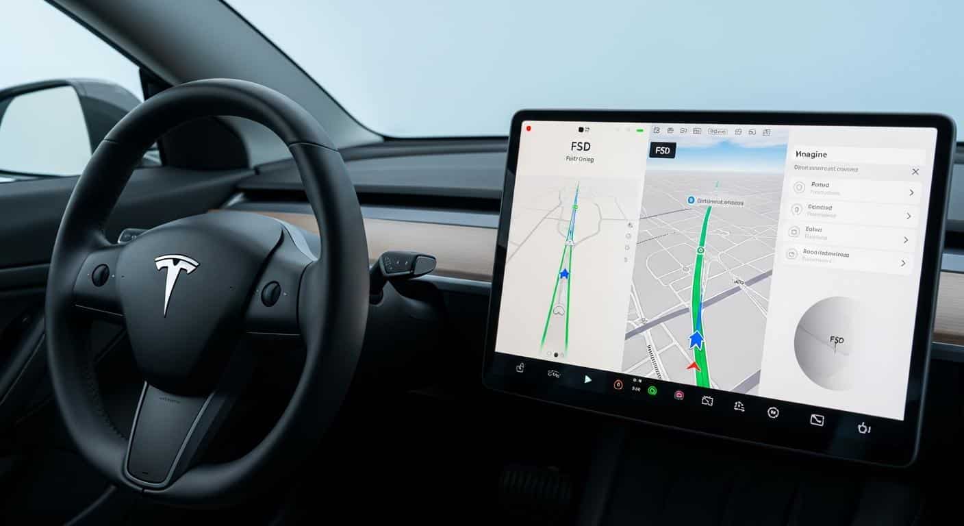 FSD Tesla sauve des vies, mais Musk admet le problème