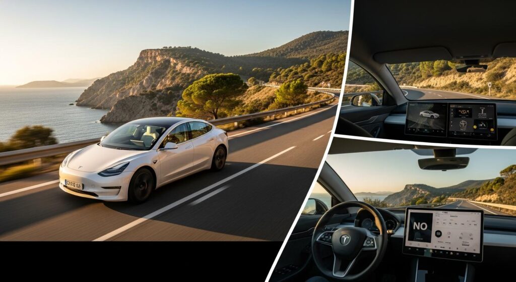 Road trip en Tesla de Paris à Barcelone sans stress avec notre itinéraire détaillé