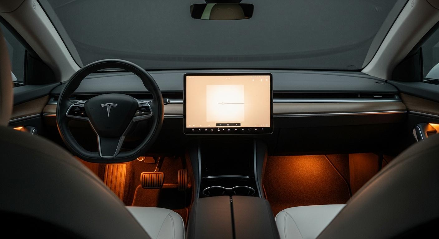 Tesla Cybercab : une finition brillante inattendue
