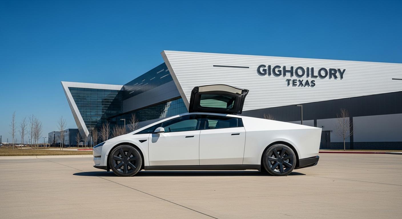 Tesla Cybercab sans volant : la production a commencé