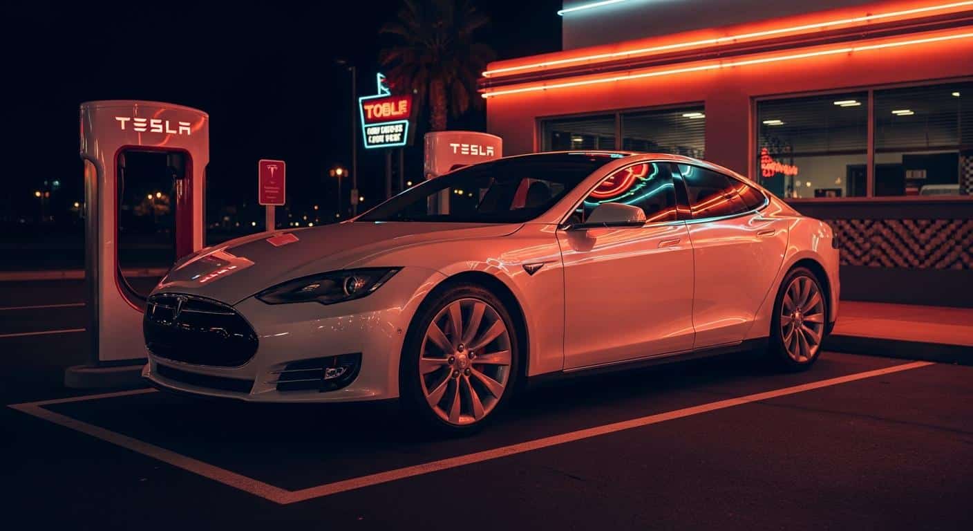 Tesla Diner à Palo Alto : Musk confirme l'expansion