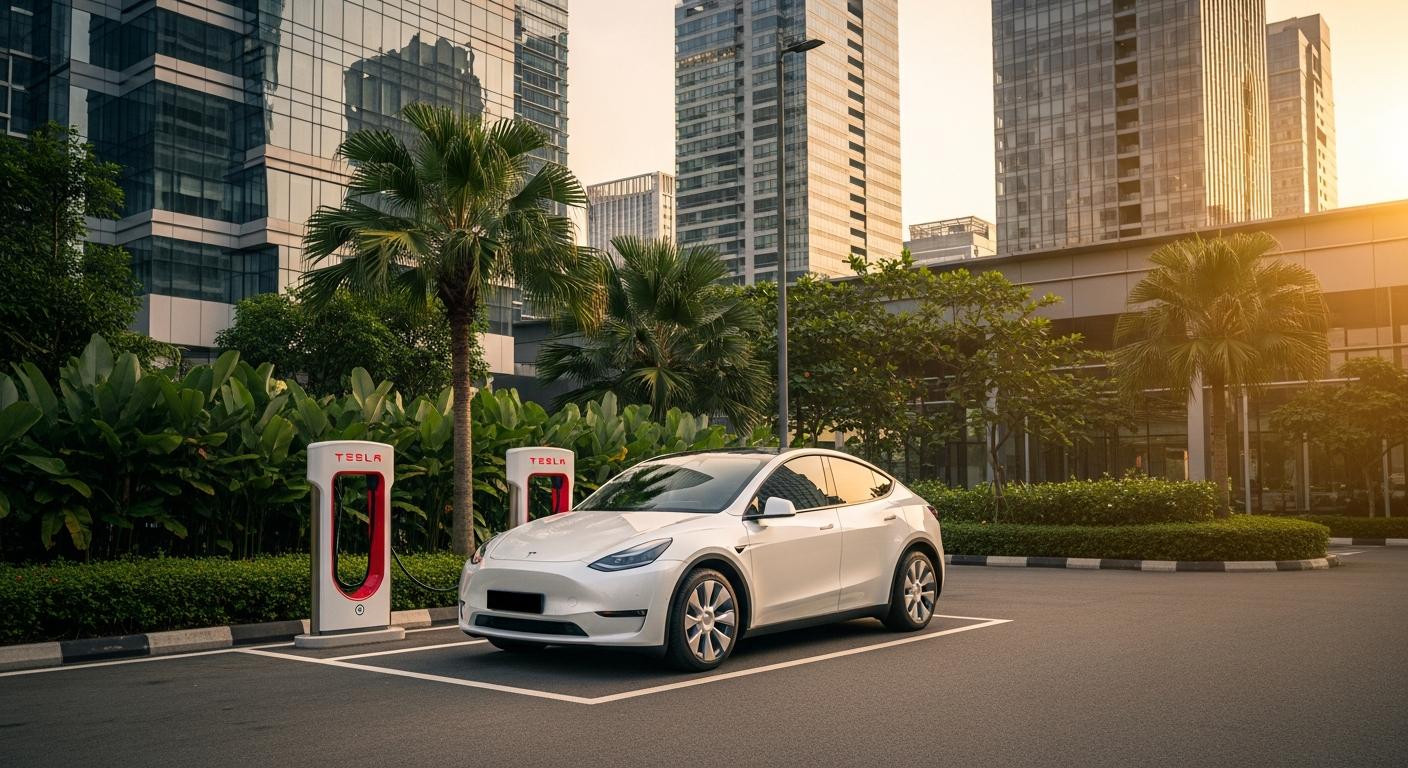Tesla Model Y L 7 places : Tesla mise sur l'Asie