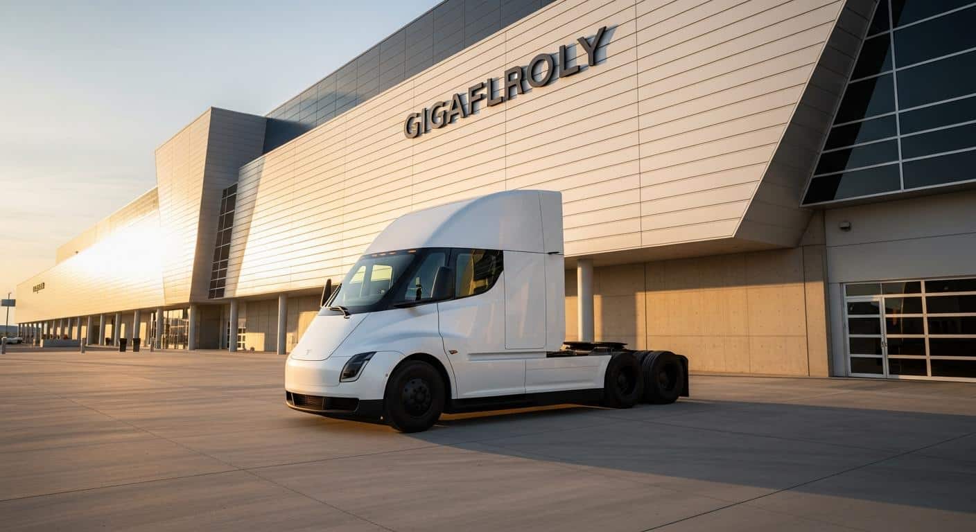 Usine Tesla Semi Nevada : pourquoi c'est un tournant