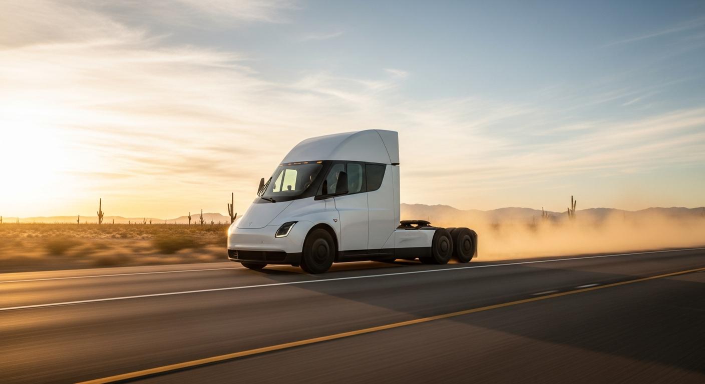 Jay Leno teste le Tesla Semi : ses impressions surprenantes