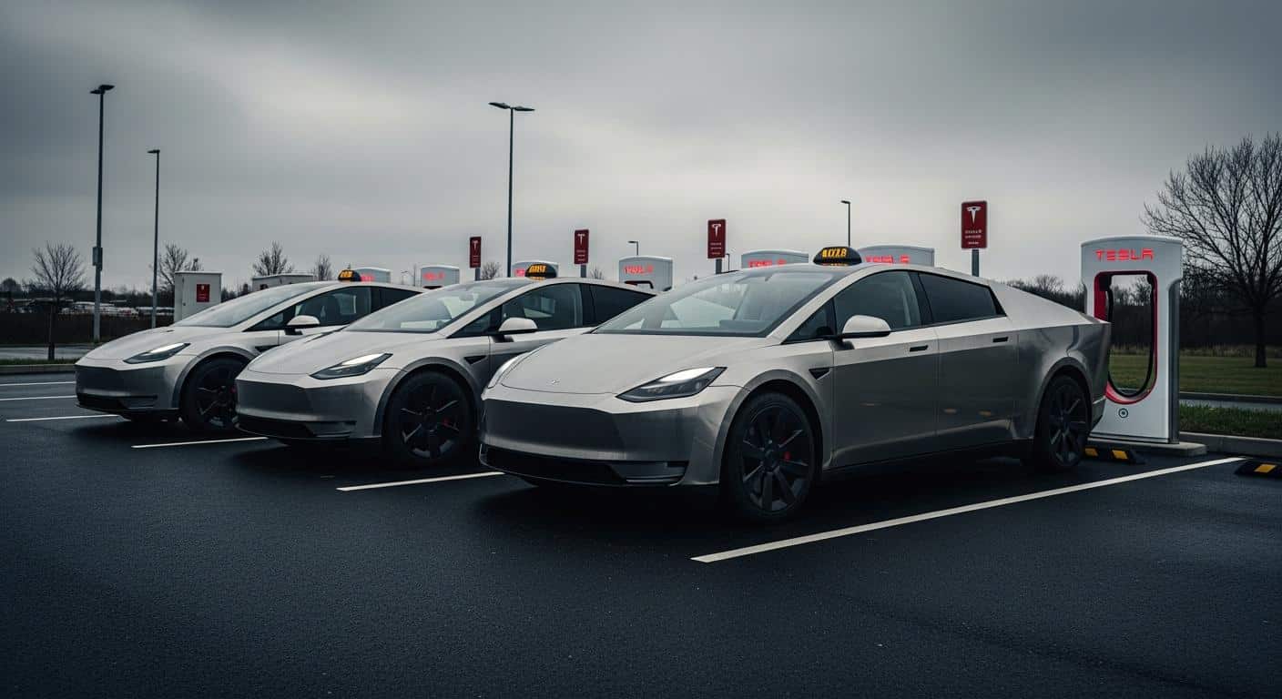 Robotaxis Tesla verbalisables en Californie dès juillet