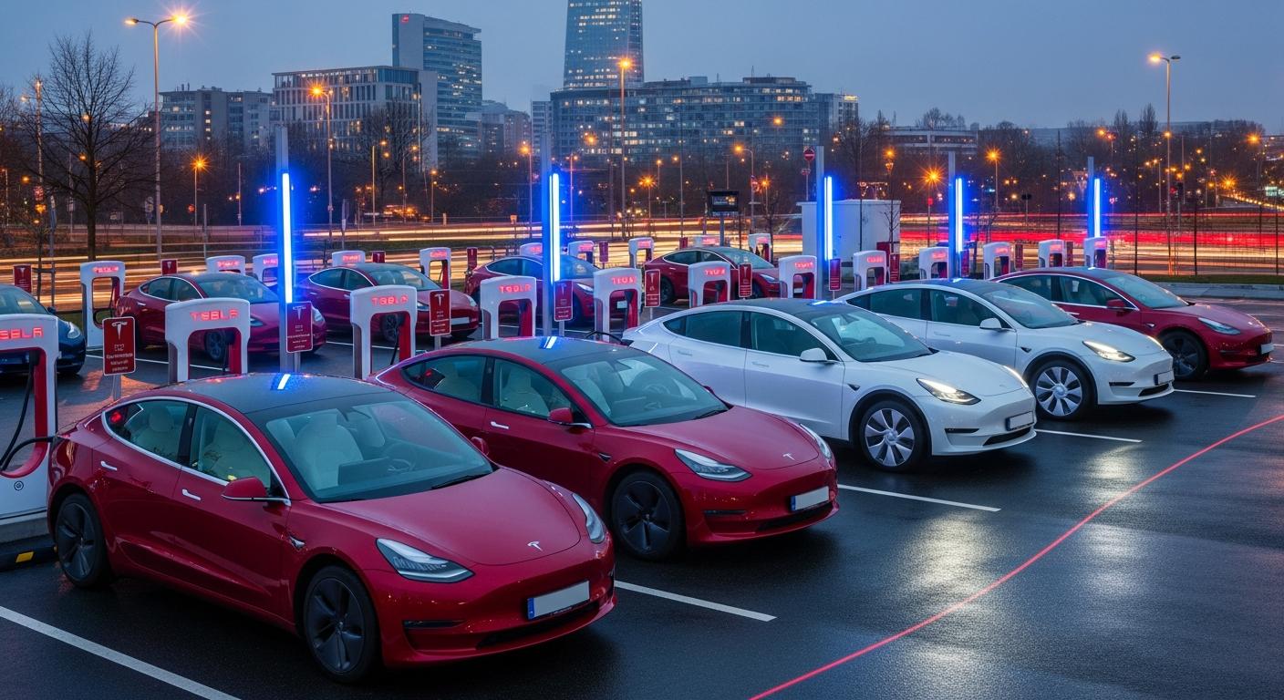 Tesla enchaîne les records de ventes en Chine et Europe