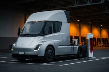 Tesla Semi Basecharger 125 kW : la recharge en dépôt